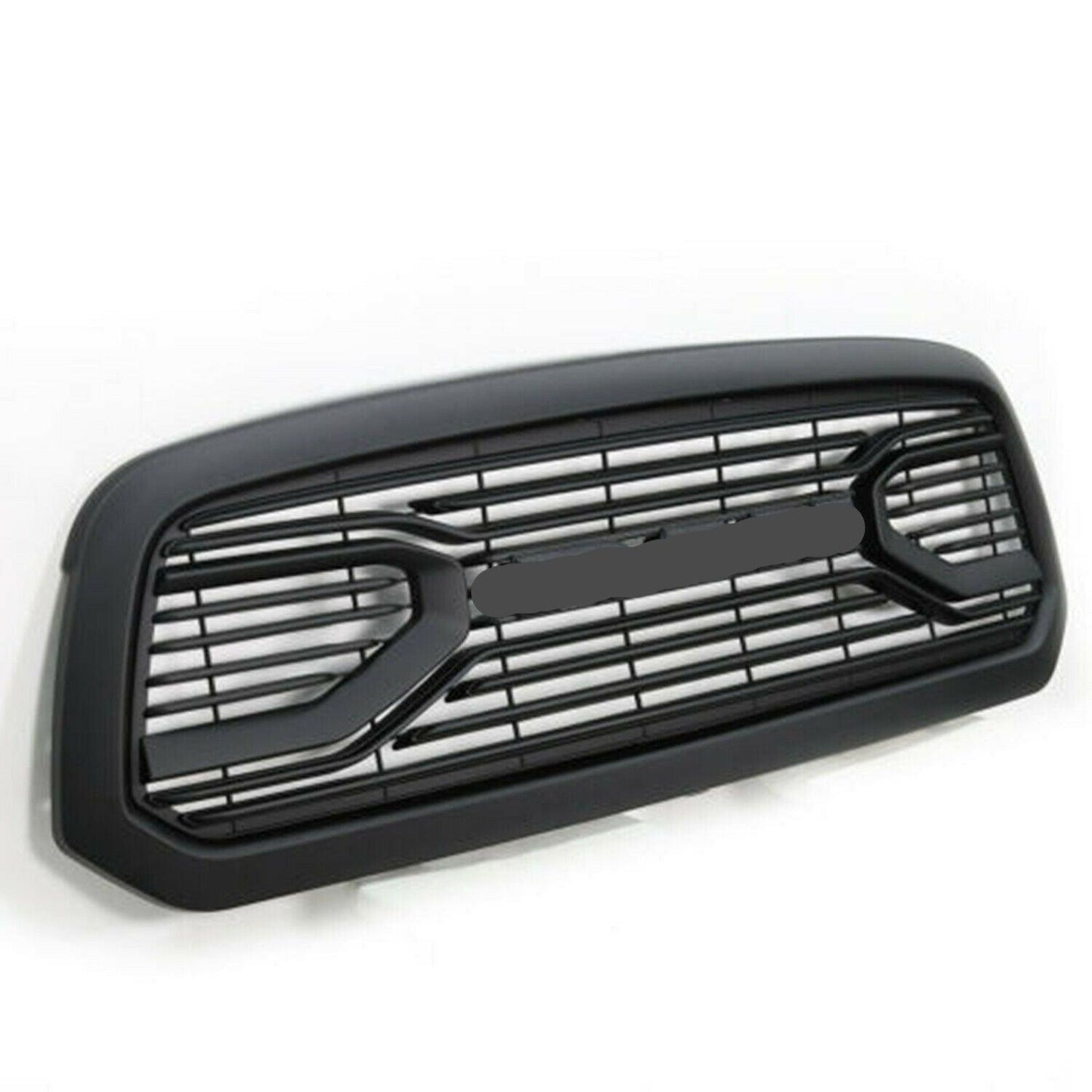 Front Grille For 2013 2014 2015 2016 2017 2018 Dodge RAM 1500 Aftermarket Grille W/ Letters | Matte Black - trucfri