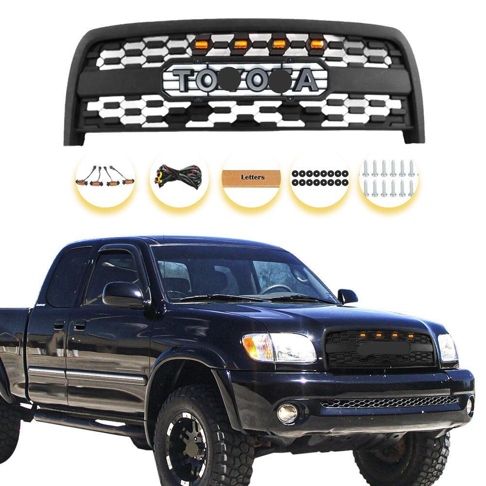 Grille For 2003 2004 2005 2006 1st Gen Tundra Trd Pro Grill | Matte Black - trucfri