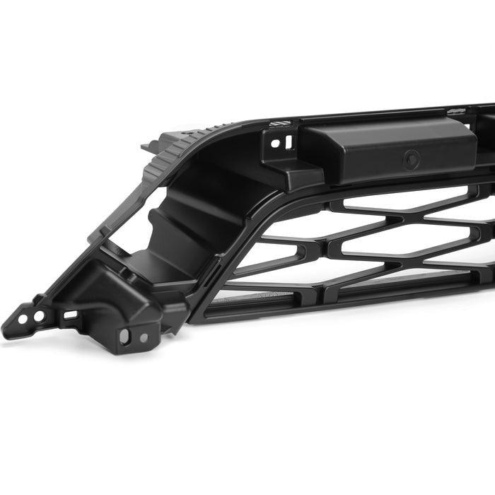 Grille for 5th gen 2020 2021 2022 2023 toyota 4runner trd pro grille matte black w/ letters & raptor lights - trucfri