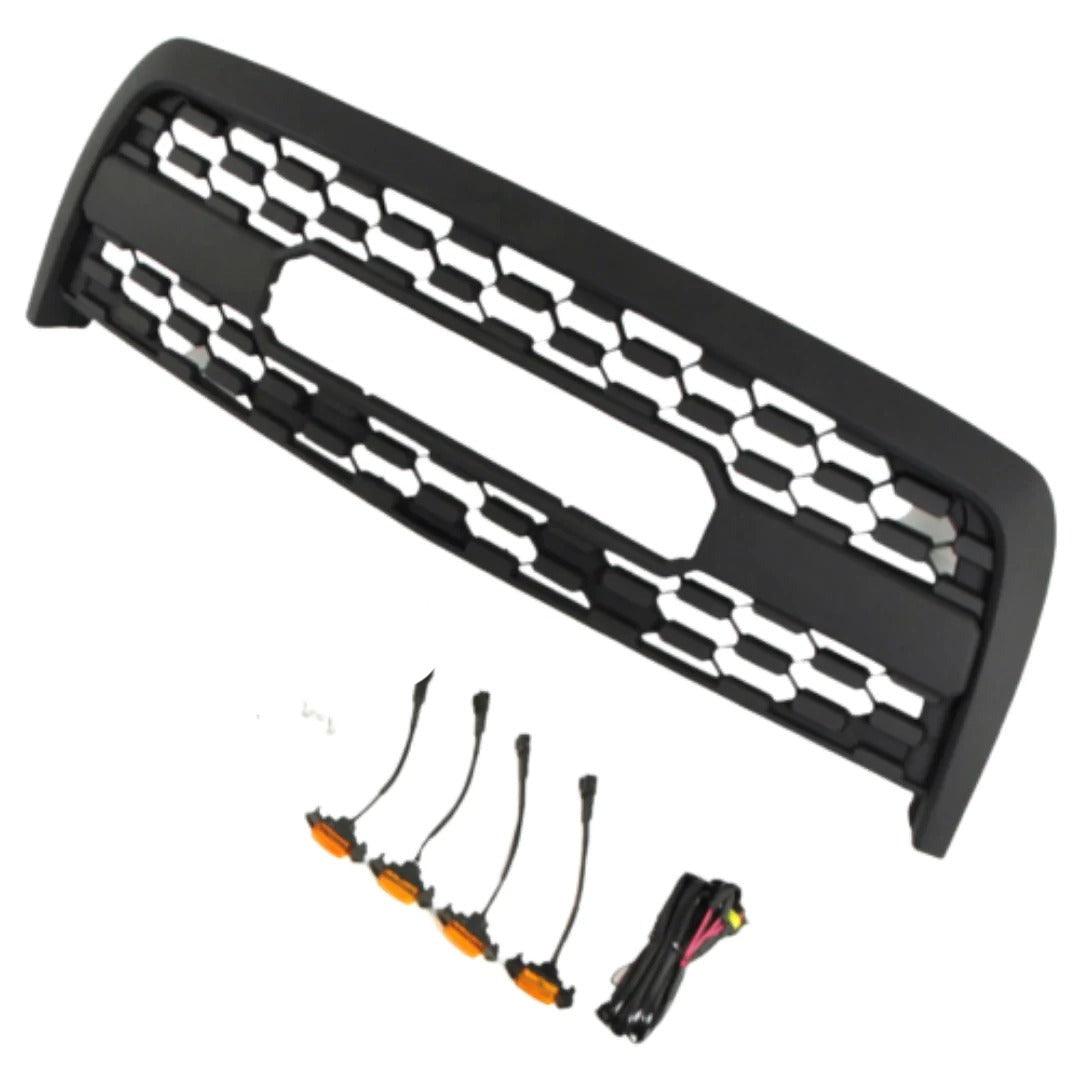 Grille For 2003 2004 2005 2006 1st Gen Tundra Trd Pro Grill | Matte Black - trucfri