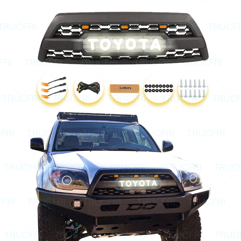 Led Illuminated Letters | Grille for 2006 2007 2008 2009 4th gen 4runner trd pro grille