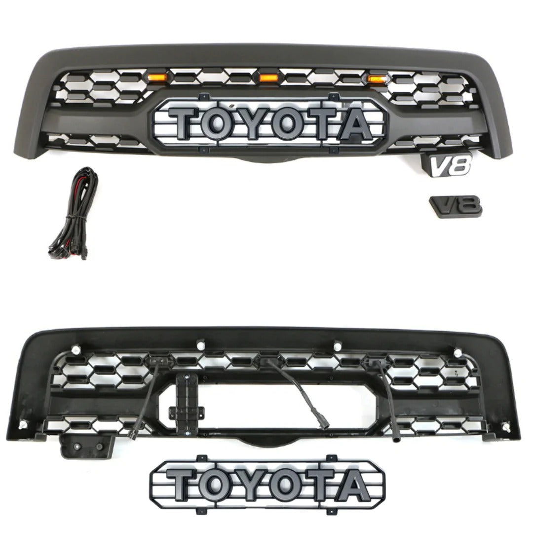 Led Illuminated Letters | Grille for 2005 2006 2007 Toyota Sequoia Trd Pro Grille