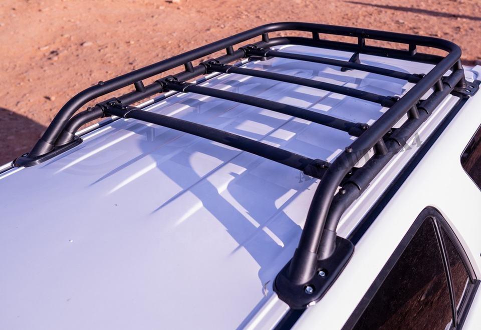 Black Steel Cross Bars Car Roof Rack For 4runner 2010- 2021 Luggage Rack - trucfri