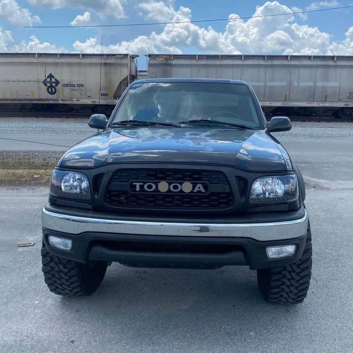 Front Grille For 1st Gen 2001 2002 2003 2004 Tacoma Trd Pro Grill With LED Lights & Letters - trucfri