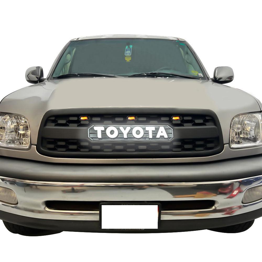 Grille With Led Illuminated Letters For 1st Gen Tundra 2000 2001 2002 ...