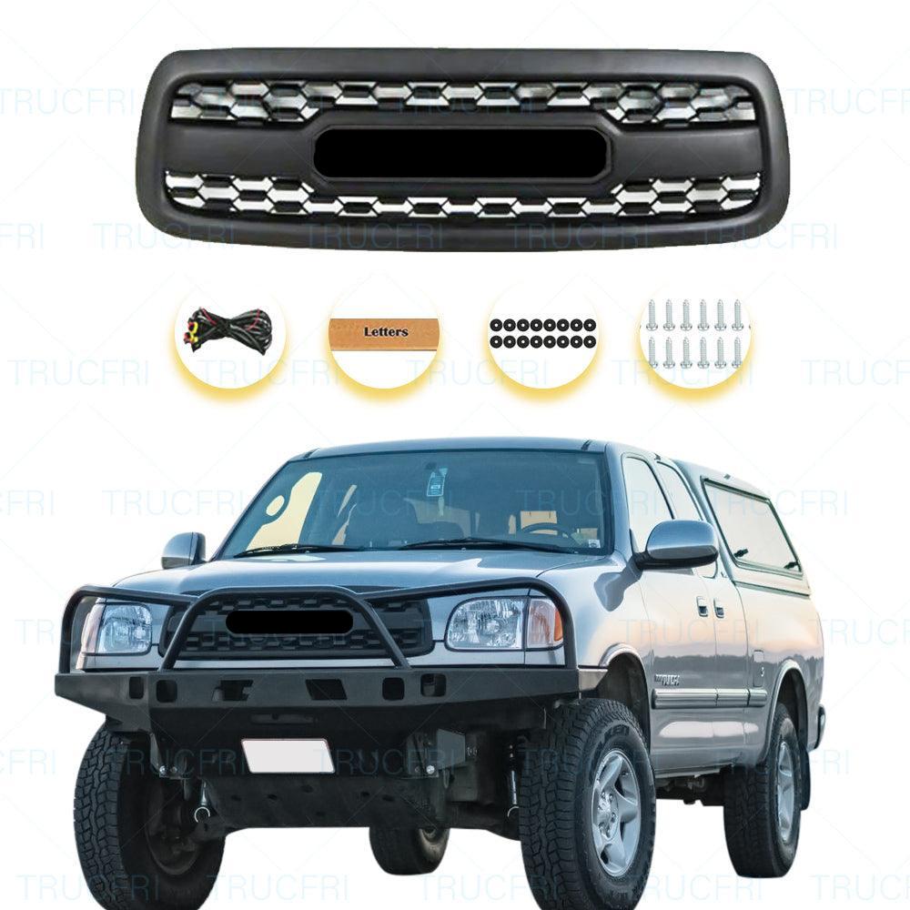 Grille For 1st Gen Tundra 2000 2001 2002 Tundra Trd Pro Grill| Matte Black - trucfri