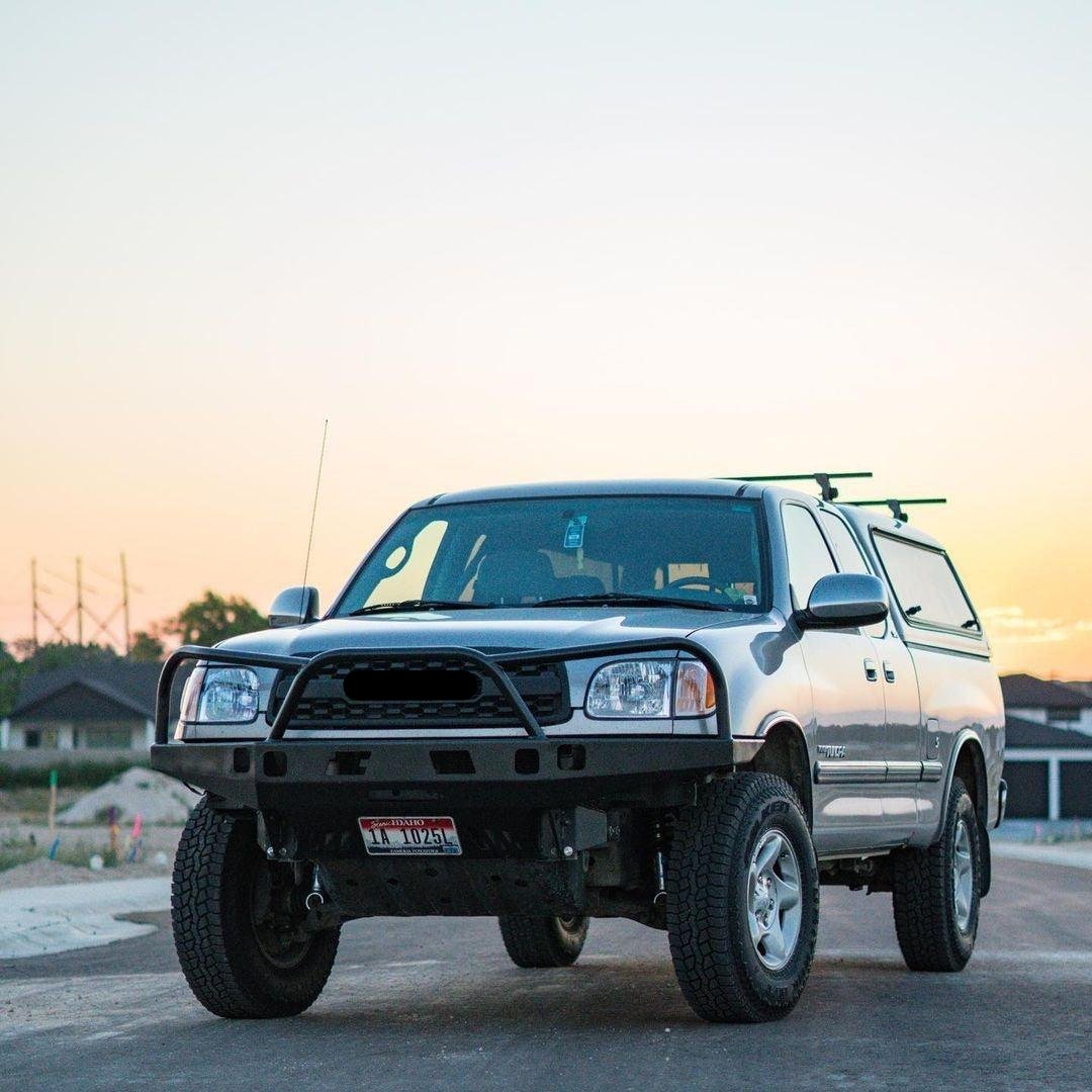 Grille For 1st Gen Tundra 2000 2001 2002 Tundra Trd Pro Grill| Matte Black - trucfri