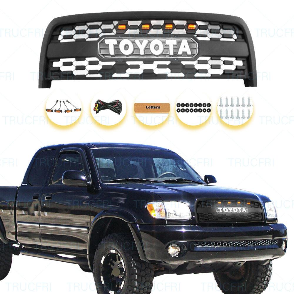 Grille For 1st Gen Tundra 2003 2004 2005 2006 Toyota Tundra Trd Pro Grill | Led Illuminated Letters - trucfri
