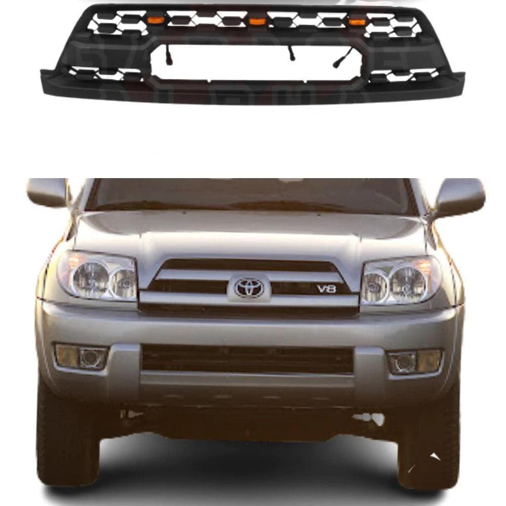 Grille for 2003 2004 2005 4th gen 4runner trd pro grille Matte Black W / Letters - trucfri