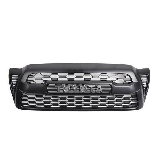 Grille for 2005 2006 2007 2008 2009 2010 2011 Toyota Tacoma Trd Grill Matte Black With letters - trucfri