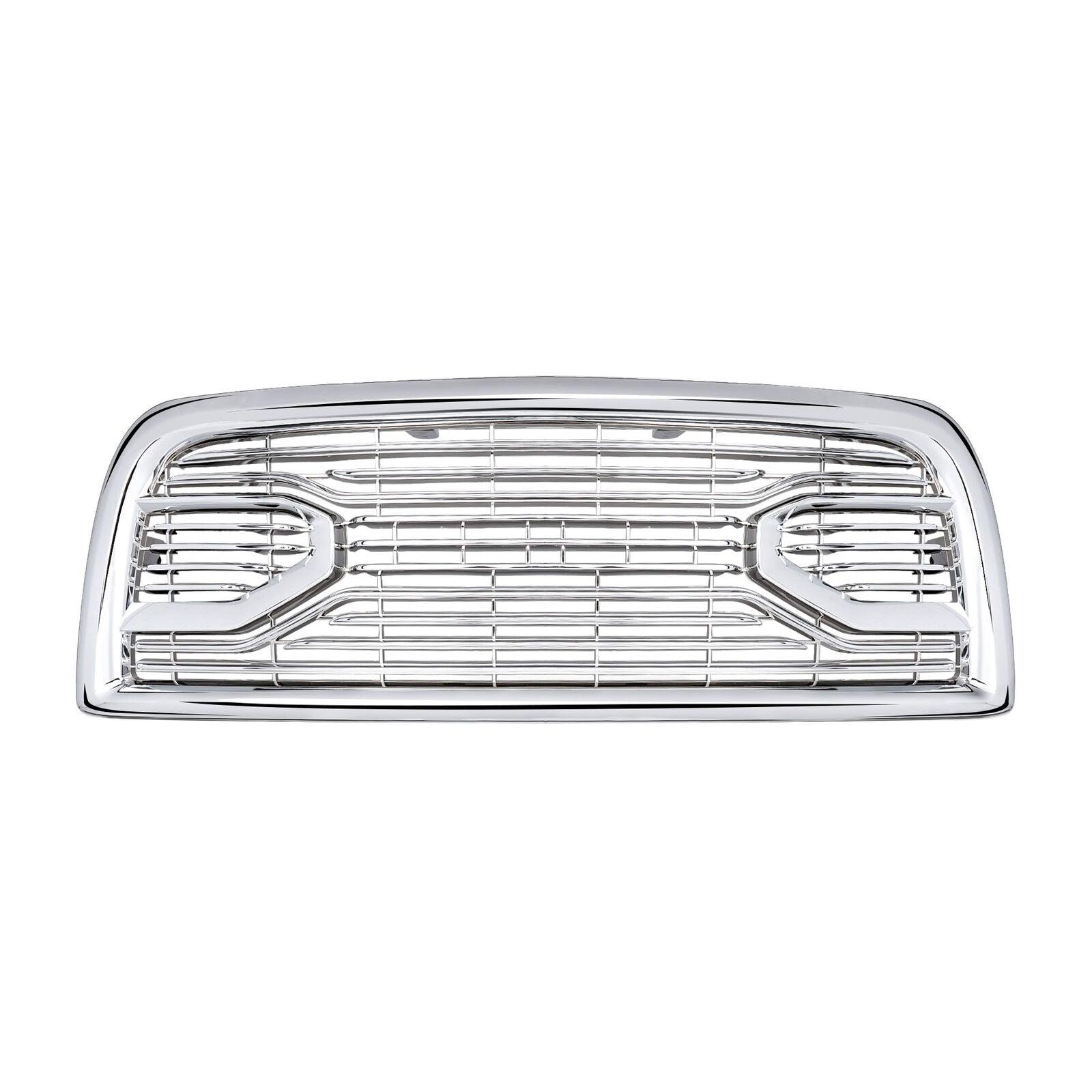 Grille For 2013 2014 2015 2016 2017 2018 RAM 2500 Chrome Grill W/ Letters - trucfri