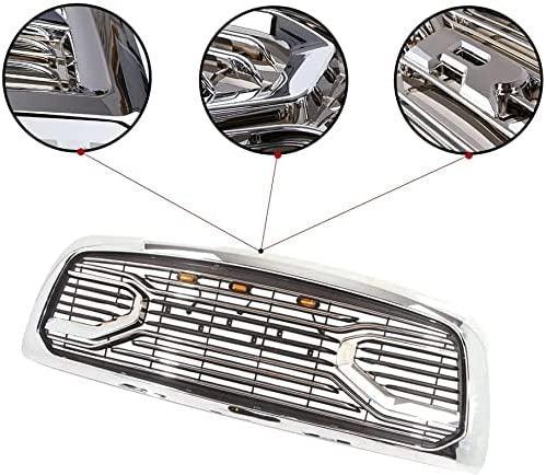 Grille For 2013 2014 2015 2016 2017 2018 Dodge Ram 2500 Chrome Grill W ...