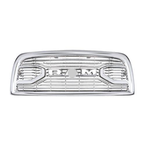 Grille For 2013 2014 2015 2016 2017 2018 RAM 2500 Chrome Grill W/ Letters W/Lights - trucfri