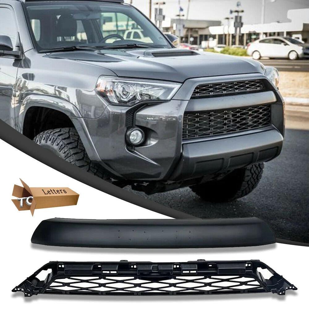 Grille for 2014 2015 2016 2017 2018 2019 5th gen toyota 4runner trd pro grille Matte Black With Letters - trucfri