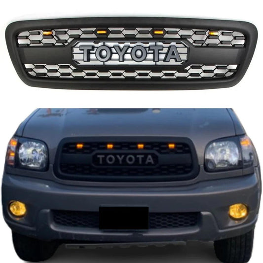 Grille for Toyota Sequoia 2001 2002 2003 2004 Trd Pro Grille Replacement With Letters - trucfri