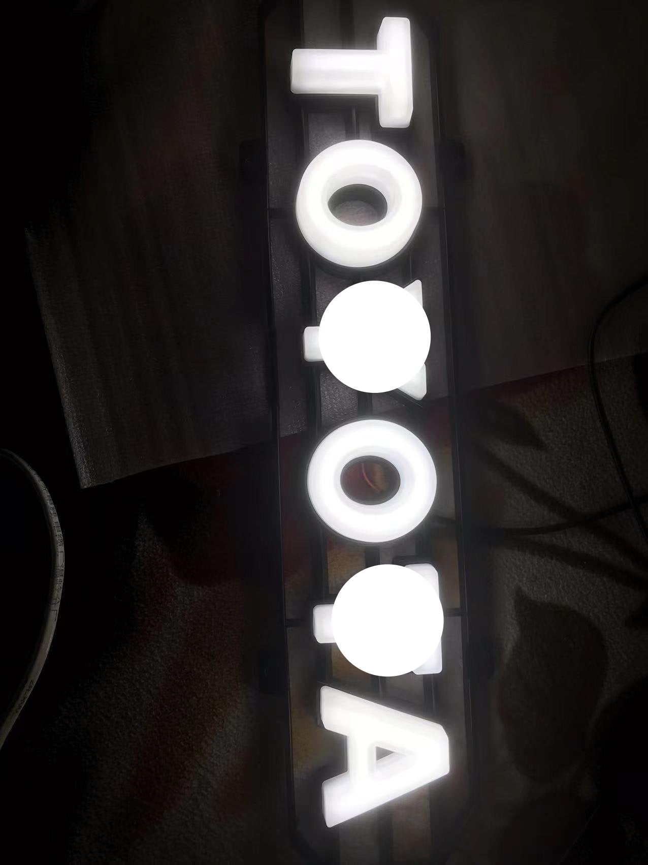 Led Illuminated Letters For Tundra 4Runner Tacoma Sequoia Trd Pro Grill - trucfri