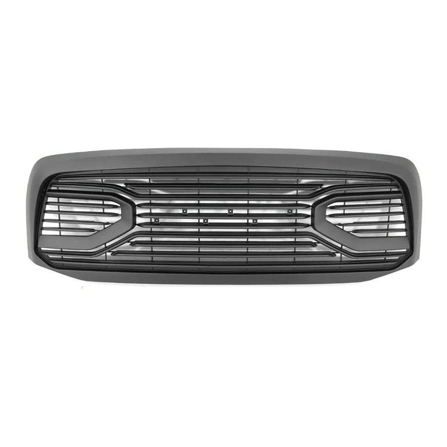 Front Grille For 2006 2007 2008 Dodge RAM 1500 Grille W/ Letters | Matte Black - trucfri