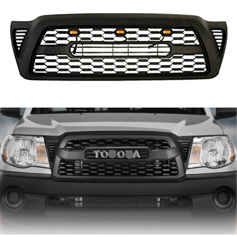 Grille for 2005 2006 2007 2008 2009 2010 2011 Toyota Tacoma Trd Grill Matte Black With letters - trucfri