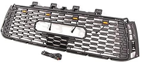 Grille for toyota tundra 2010 2011 2012 2013 2nd gen tundra trd pro grill W / letters & lights - trucfri